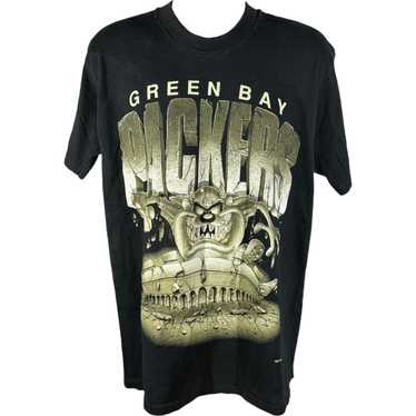 Vintage Vintage Looney Tunes Taz Greenbay Packers… - image 1