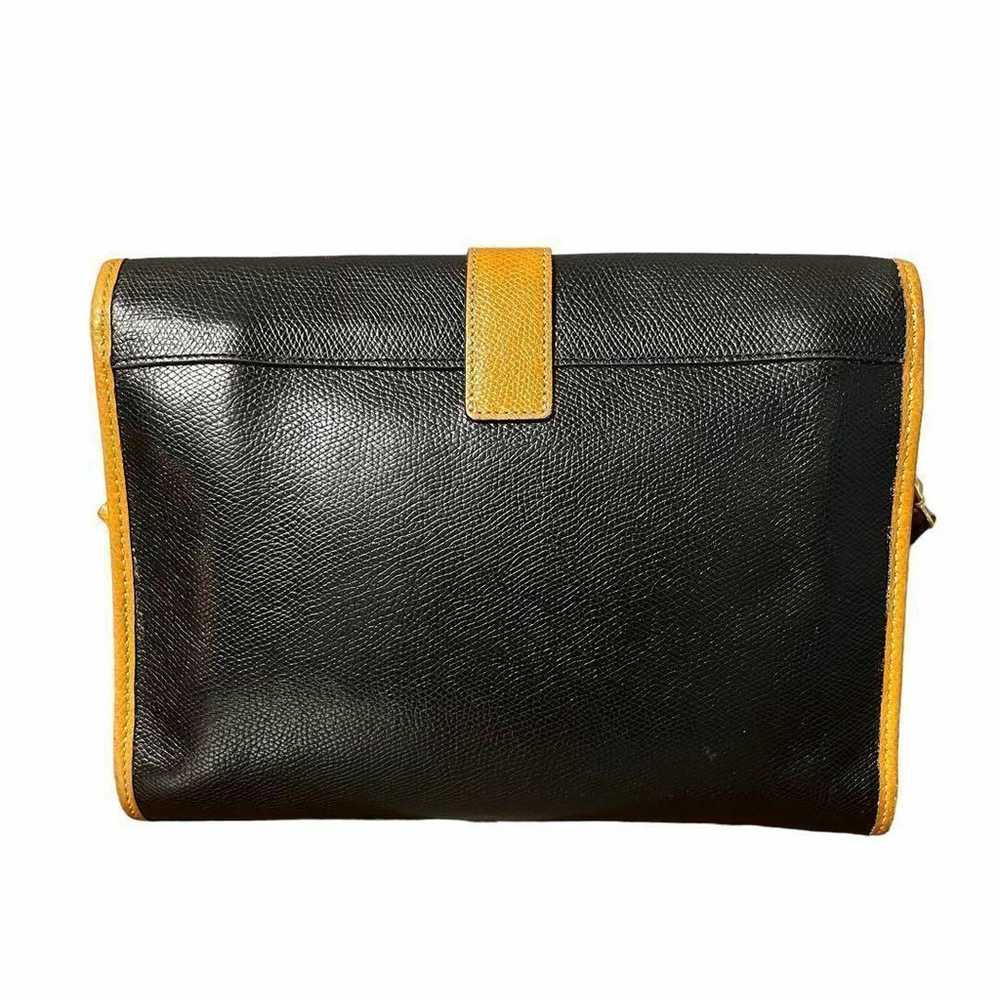 【Good Product】MORABITO Shoulder Bag Plain Leather… - image 3