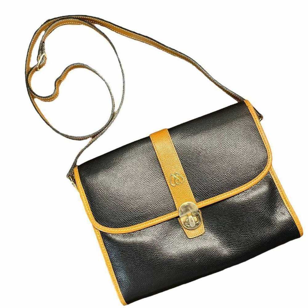 【Good Product】MORABITO Shoulder Bag Plain Leather… - image 7