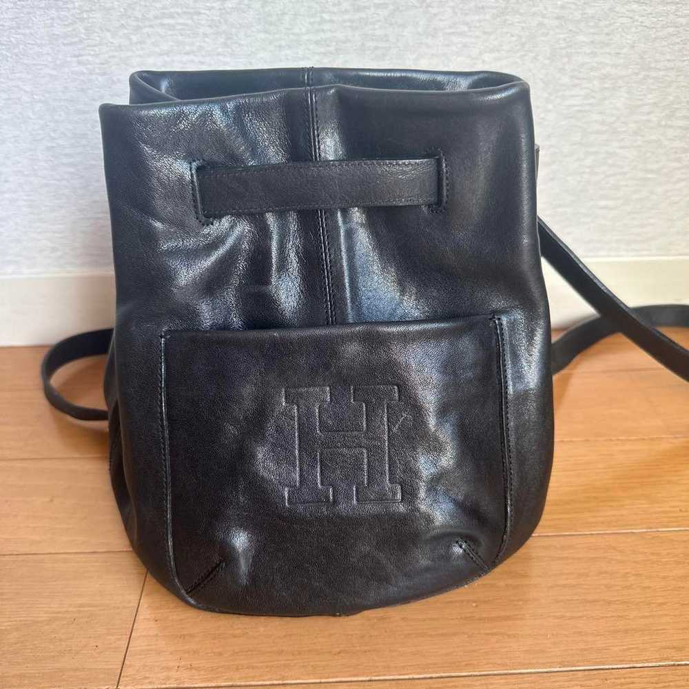 Hirofu leather backpack - image 1