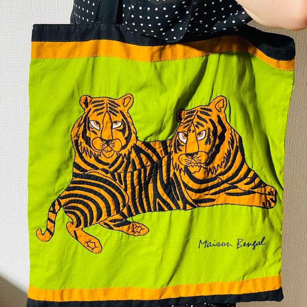 MAISON BENGAL Tiger Tote Bag - image 1