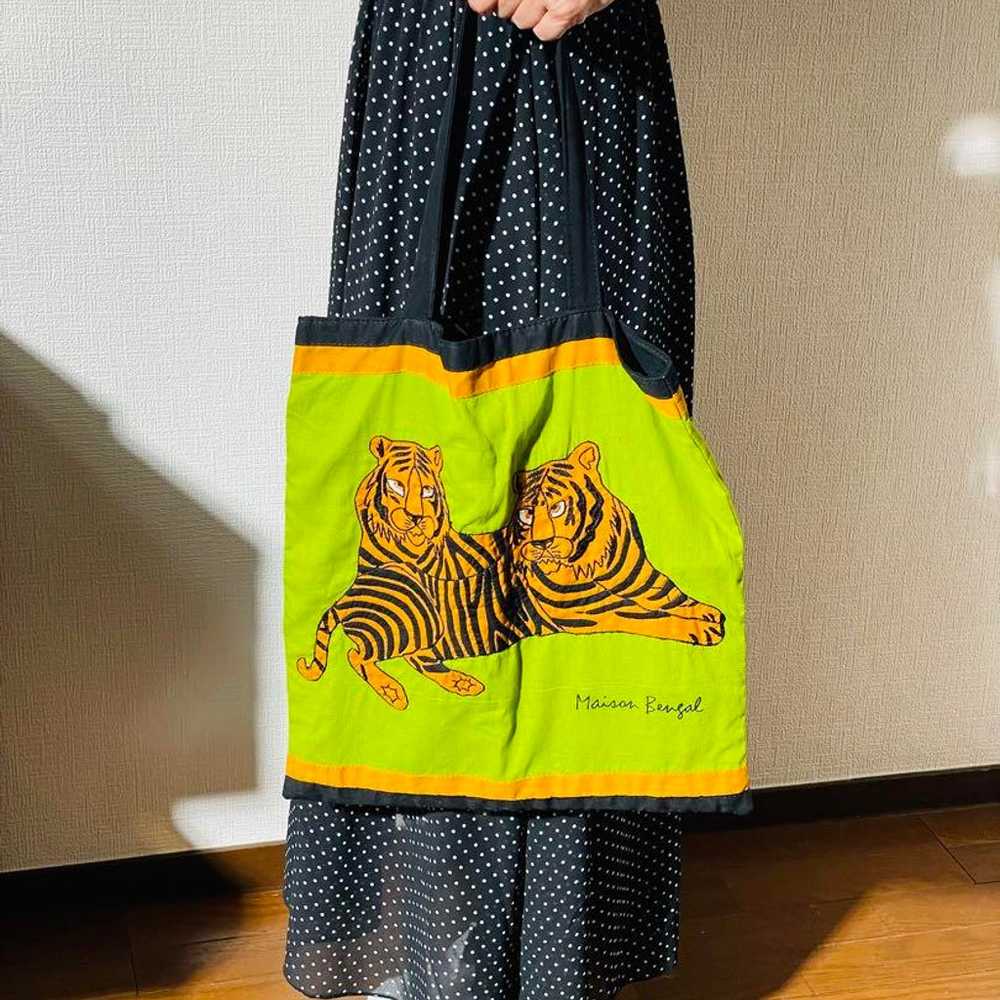 MAISON BENGAL Tiger Tote Bag - image 3