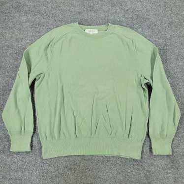 Rag & Bone Green Crew Neck Long Sleeve Stretch Pu… - image 1