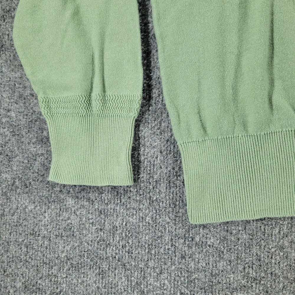 Rag & Bone Green Crew Neck Long Sleeve Stretch Pu… - image 4