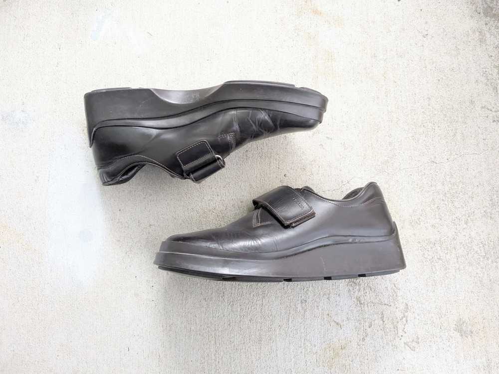 Prada × Rare × Vintage Prada Platform Shoes Brown… - image 1