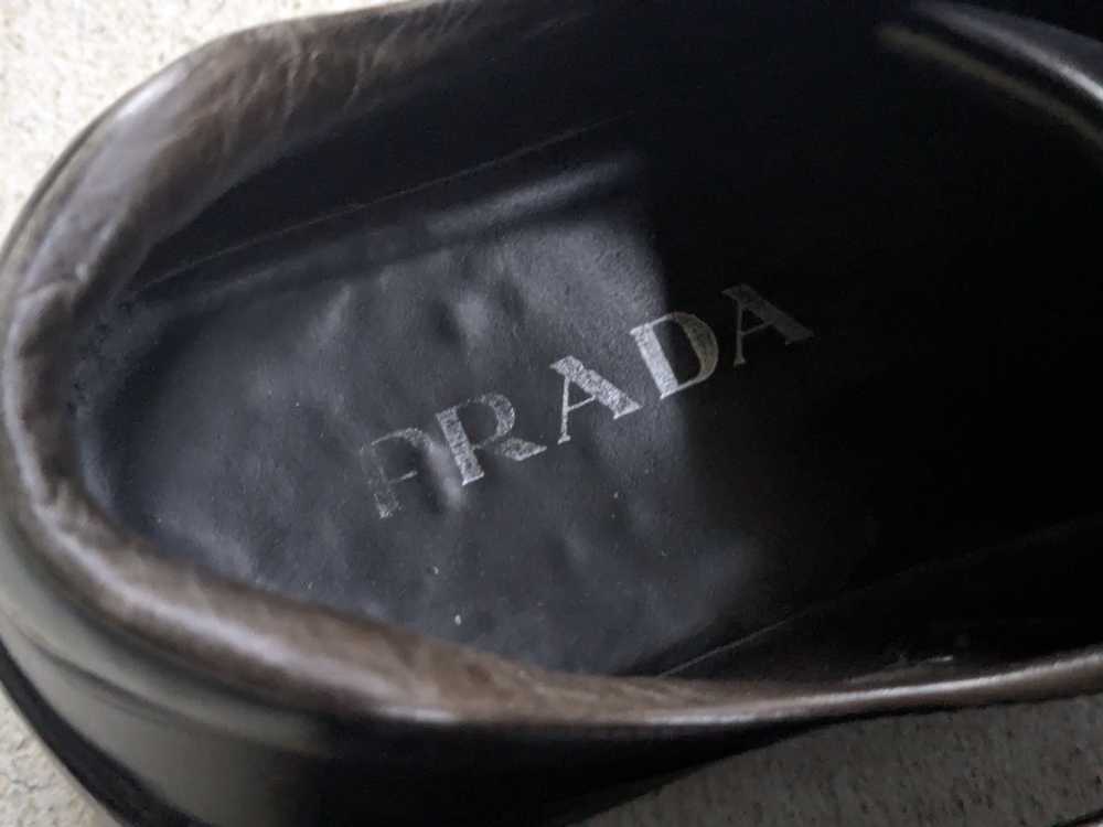 Prada × Rare × Vintage Prada Platform Shoes Brown… - image 9