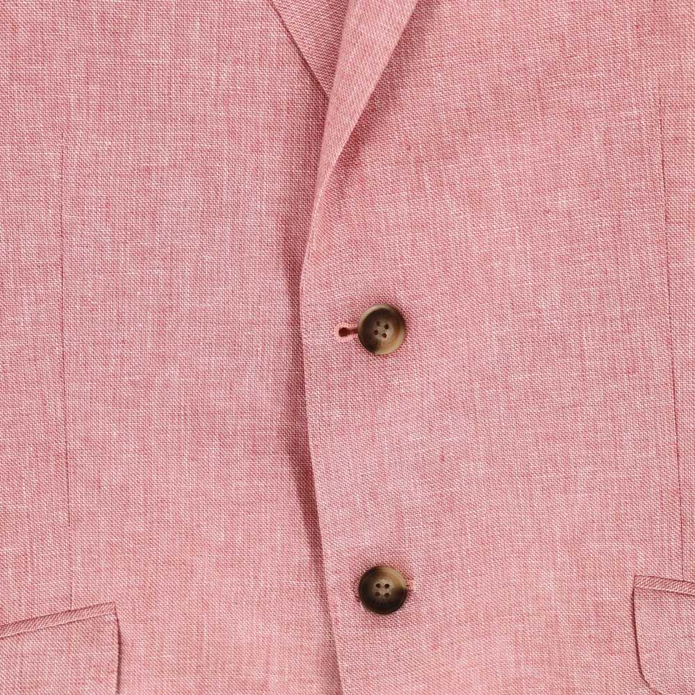 Ted Baker Ted Baker Men's Pink Linen/Cotton Slim … - image 5