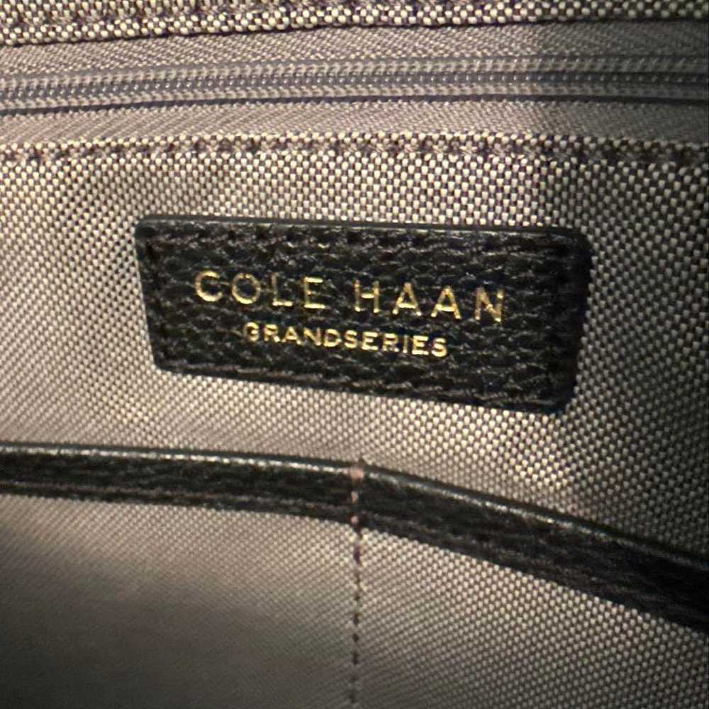 COLE HAAN Black Leather Backpack 2way Black - image 10