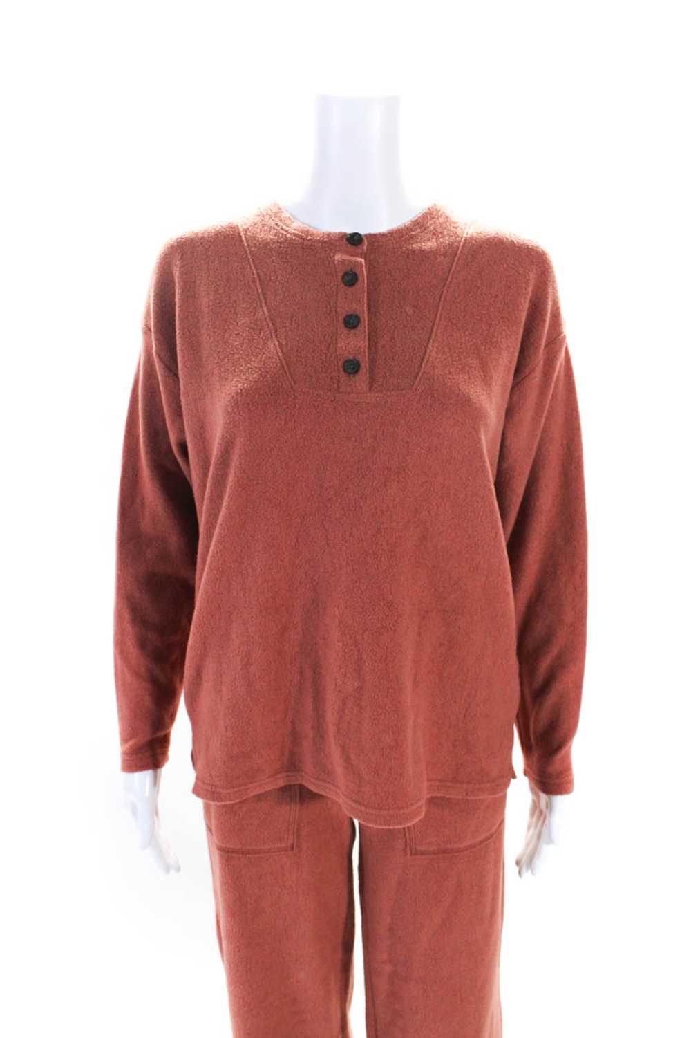 Madewell Women's Round Neck Long Sleeve Two Piece… - image 2