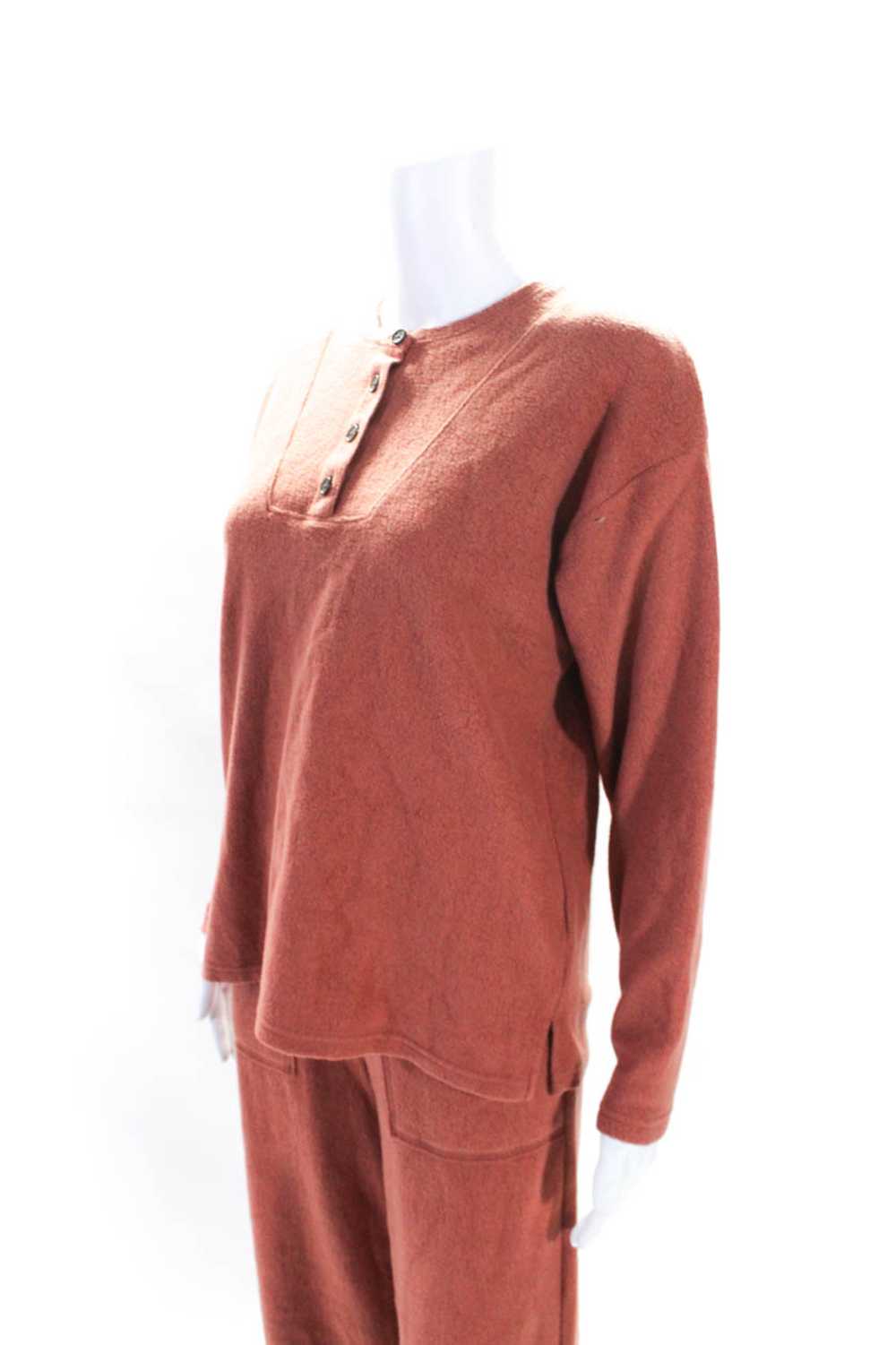 Madewell Women's Round Neck Long Sleeve Two Piece… - image 4