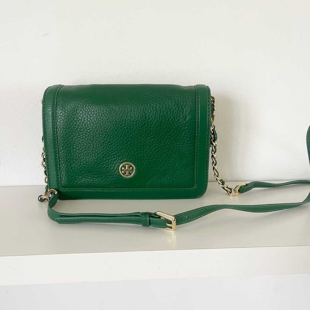 Tory Burch Green Crossbody Bag - image 1