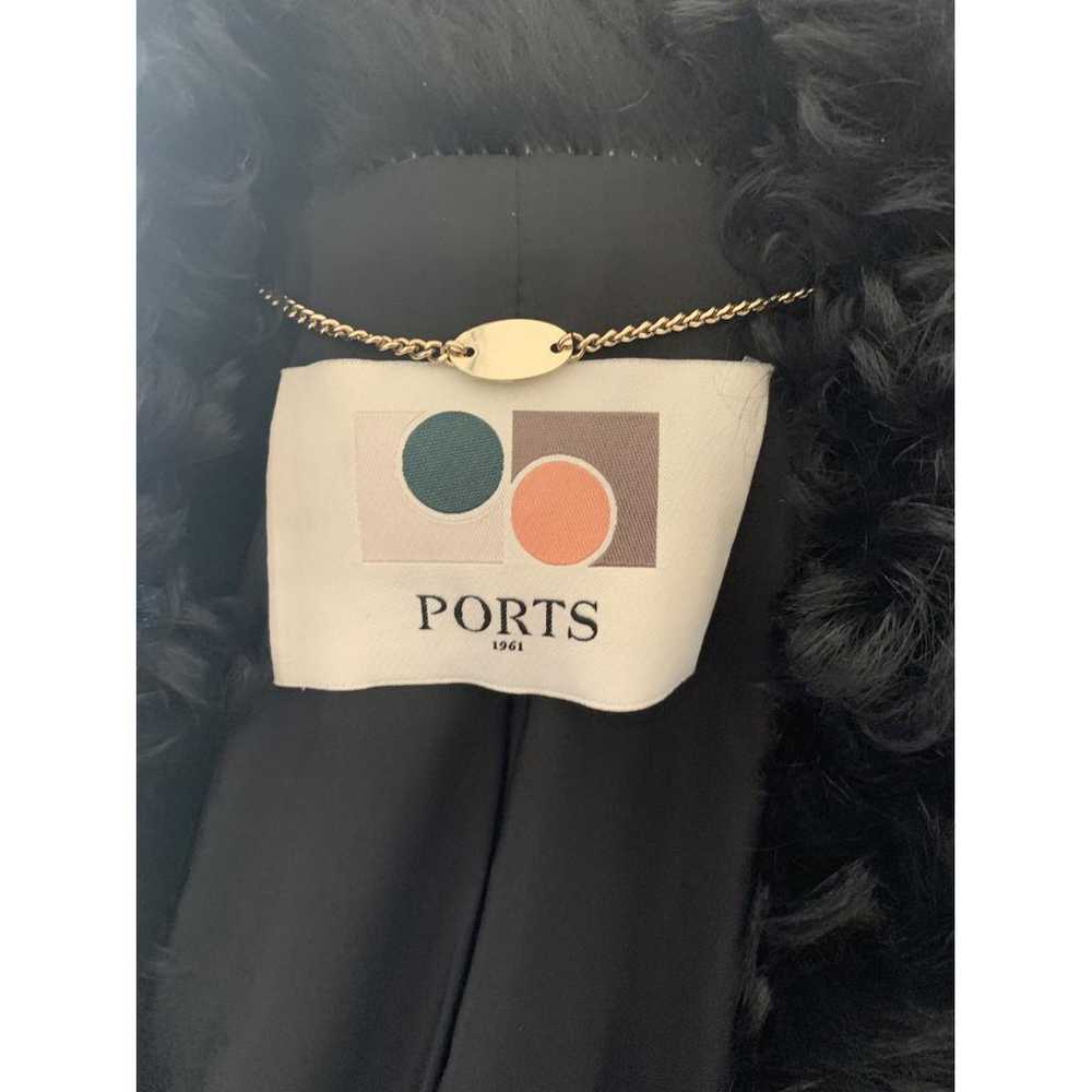 Ports 1961 Leather biker jacket - image 10