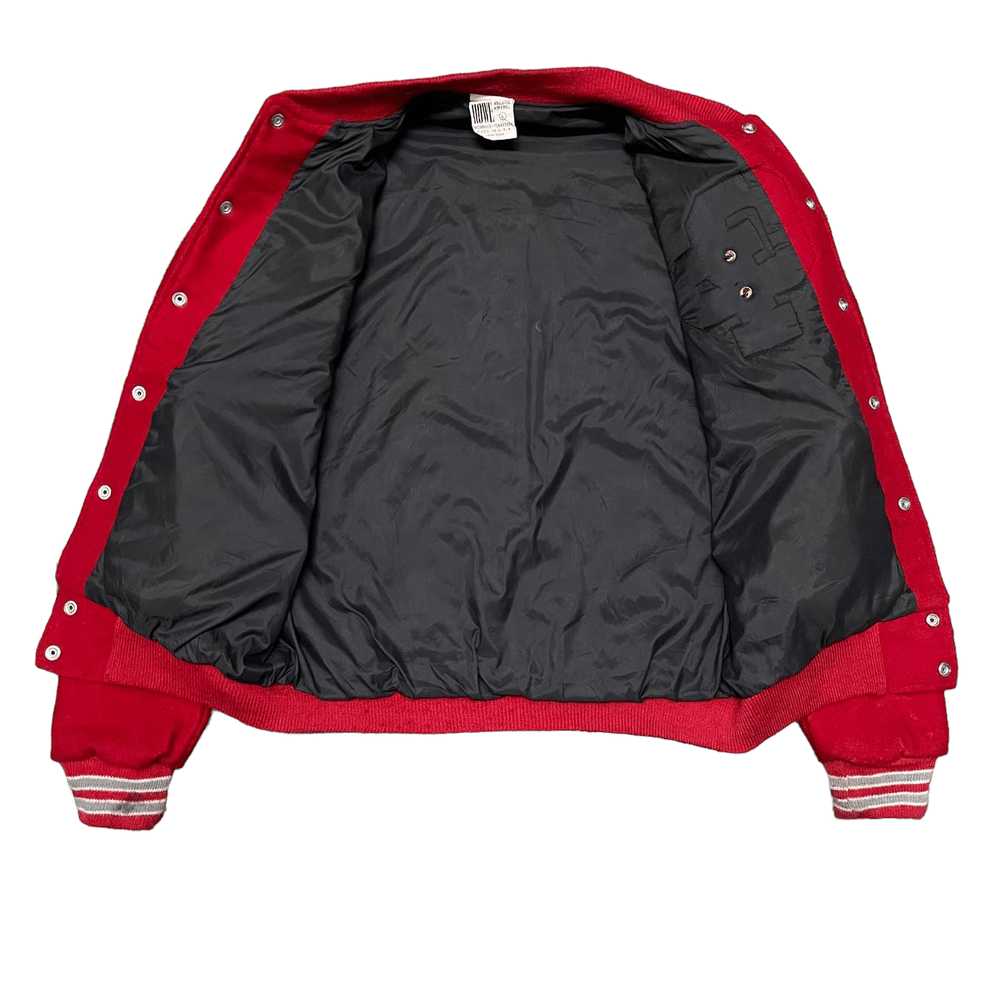 Howe × Made In Usa × Varsity Jacket Vintage 80's … - image 11