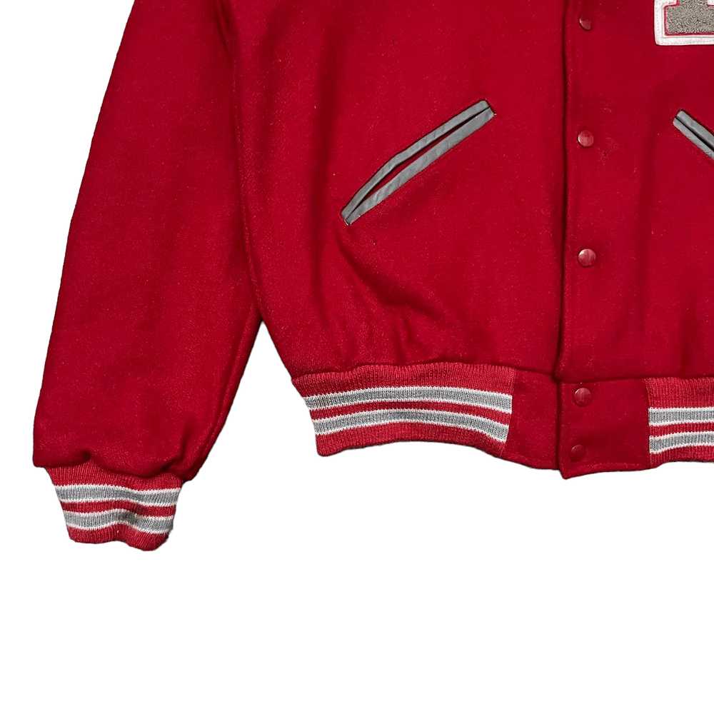 Howe × Made In Usa × Varsity Jacket Vintage 80's … - image 3