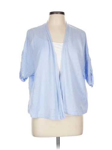 J.Jill Women Blue Cardigan L