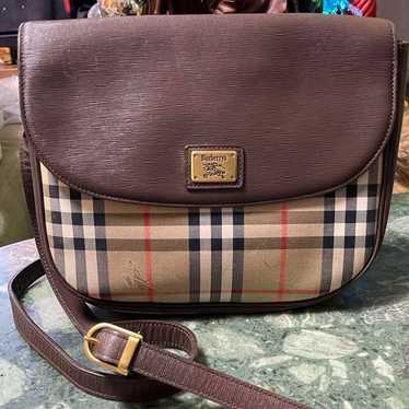 BURBERRY VINTAGE SHOULDER BAG USED - image 1