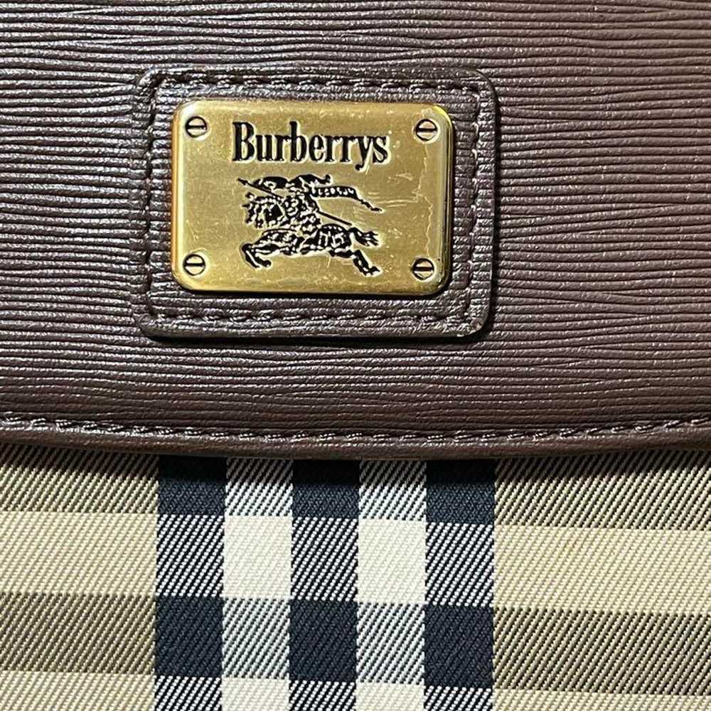 BURBERRY VINTAGE SHOULDER BAG USED - image 2