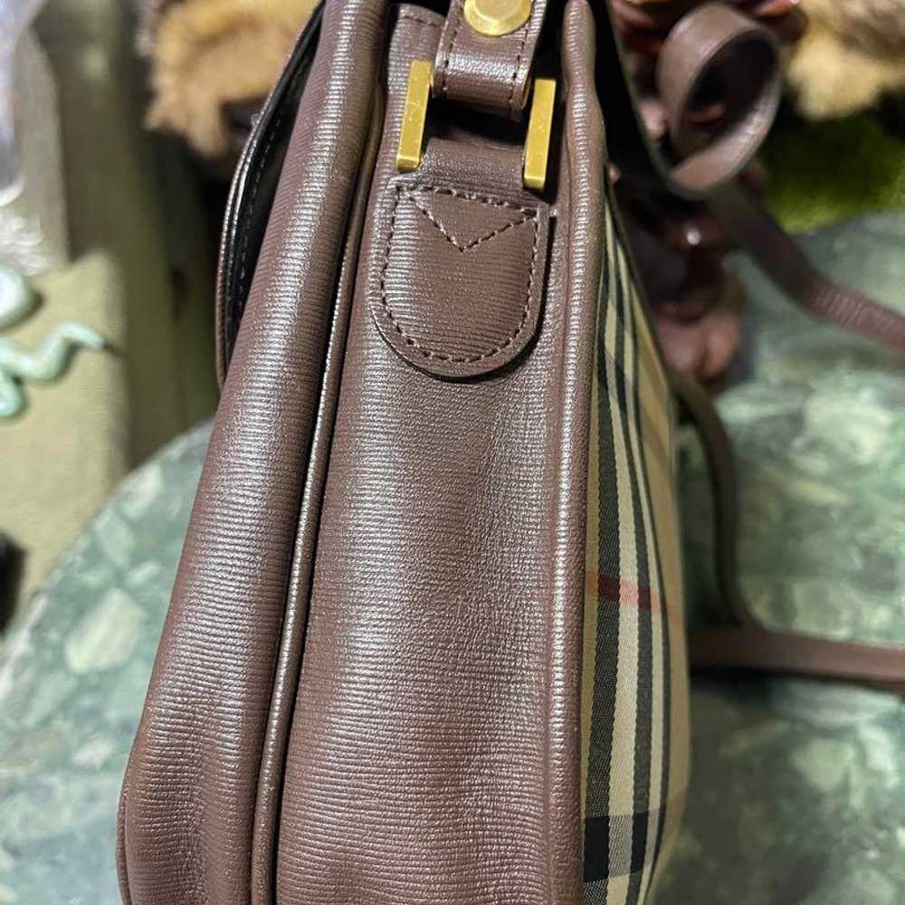 BURBERRY VINTAGE SHOULDER BAG USED - image 6