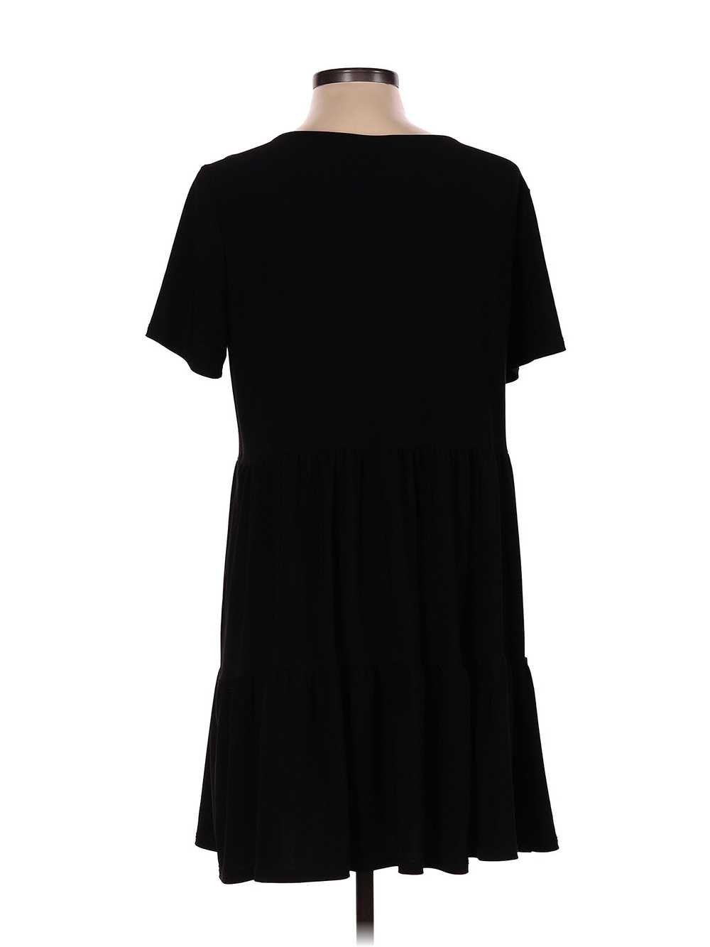 Nicole Miller New York Women Black Casual Dress L - image 2