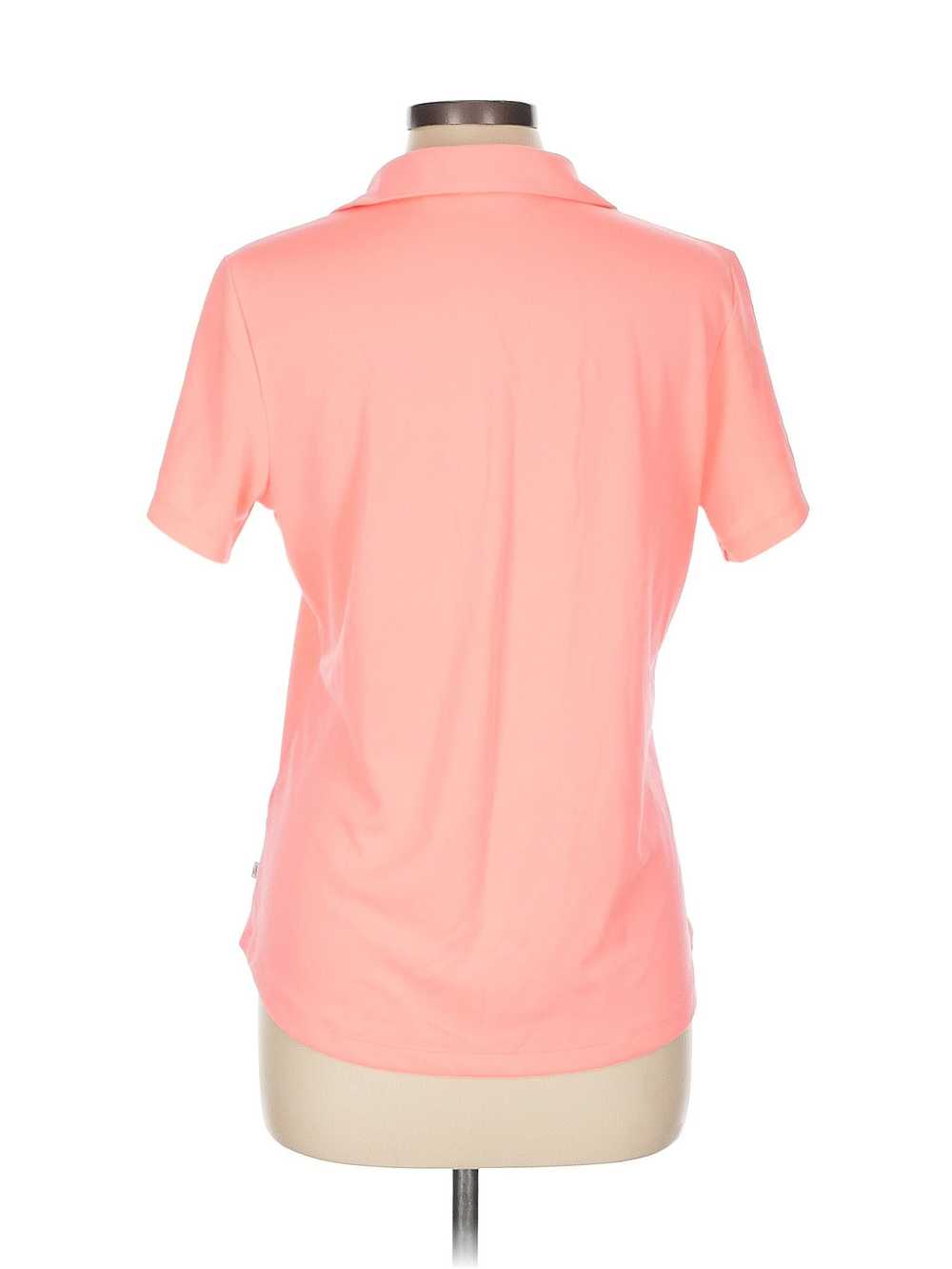 Lady Hagen Women Orange Short Sleeve Polo L - image 2