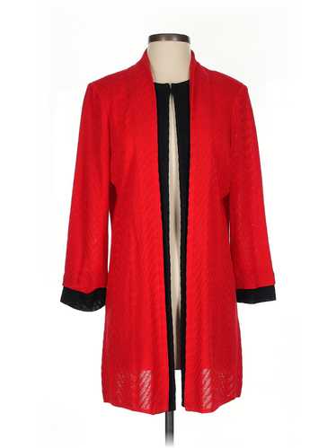 MING WANG Women Red Cardigan S