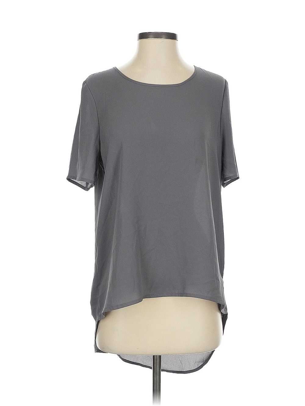 Valette Women Gray Short Sleeve Top S - image 1