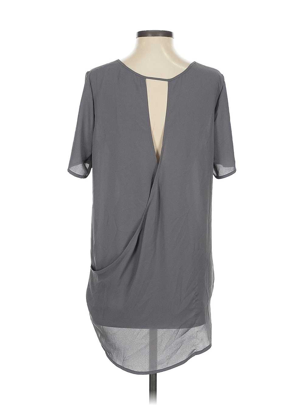 Valette Women Gray Short Sleeve Top S - image 2