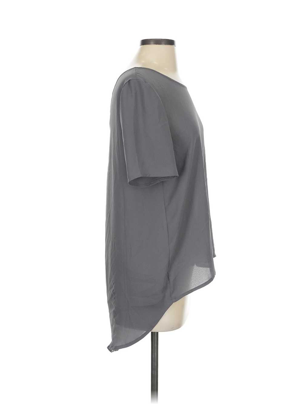 Valette Women Gray Short Sleeve Top S - image 3