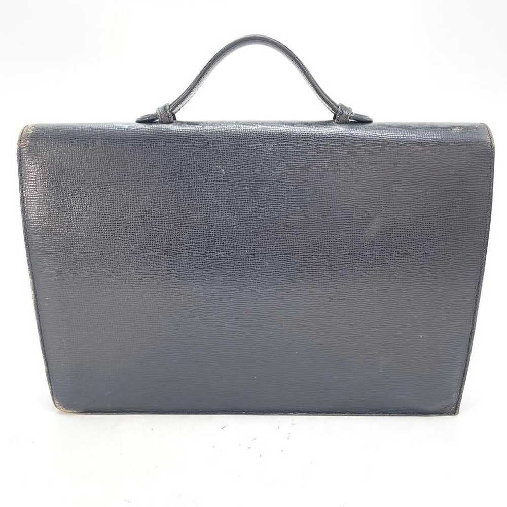 Loewe Anagram Rock Briefcase Business Bag Black F… - image 3