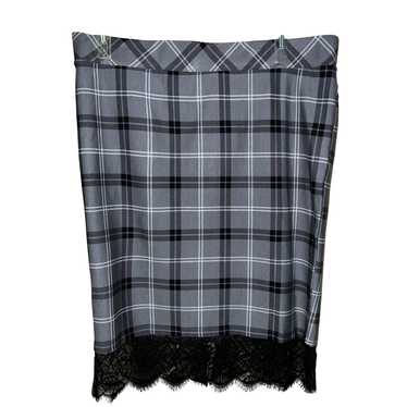 Torrid Skirt Womens 2X Plaid Goth Emo Edgy Whimsi… - image 1