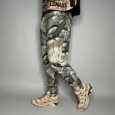 Camo × Russell Athletic × Vintage Crazy Mossy Oak 