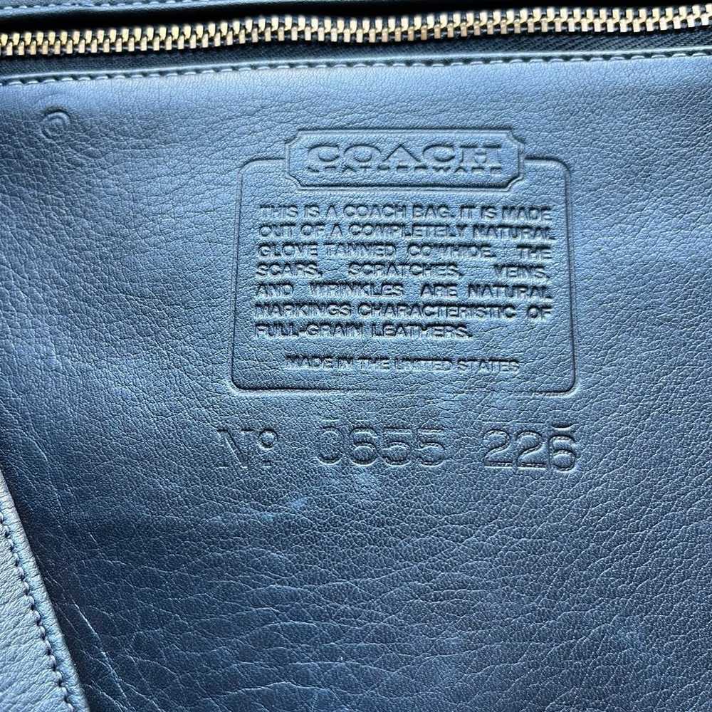 Navy blue Vintage Coach Whitney 4115 - image 10