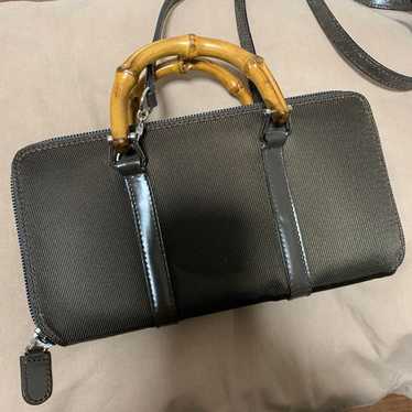 Gucci Bamboo Shoulder Wallet Long Wallet