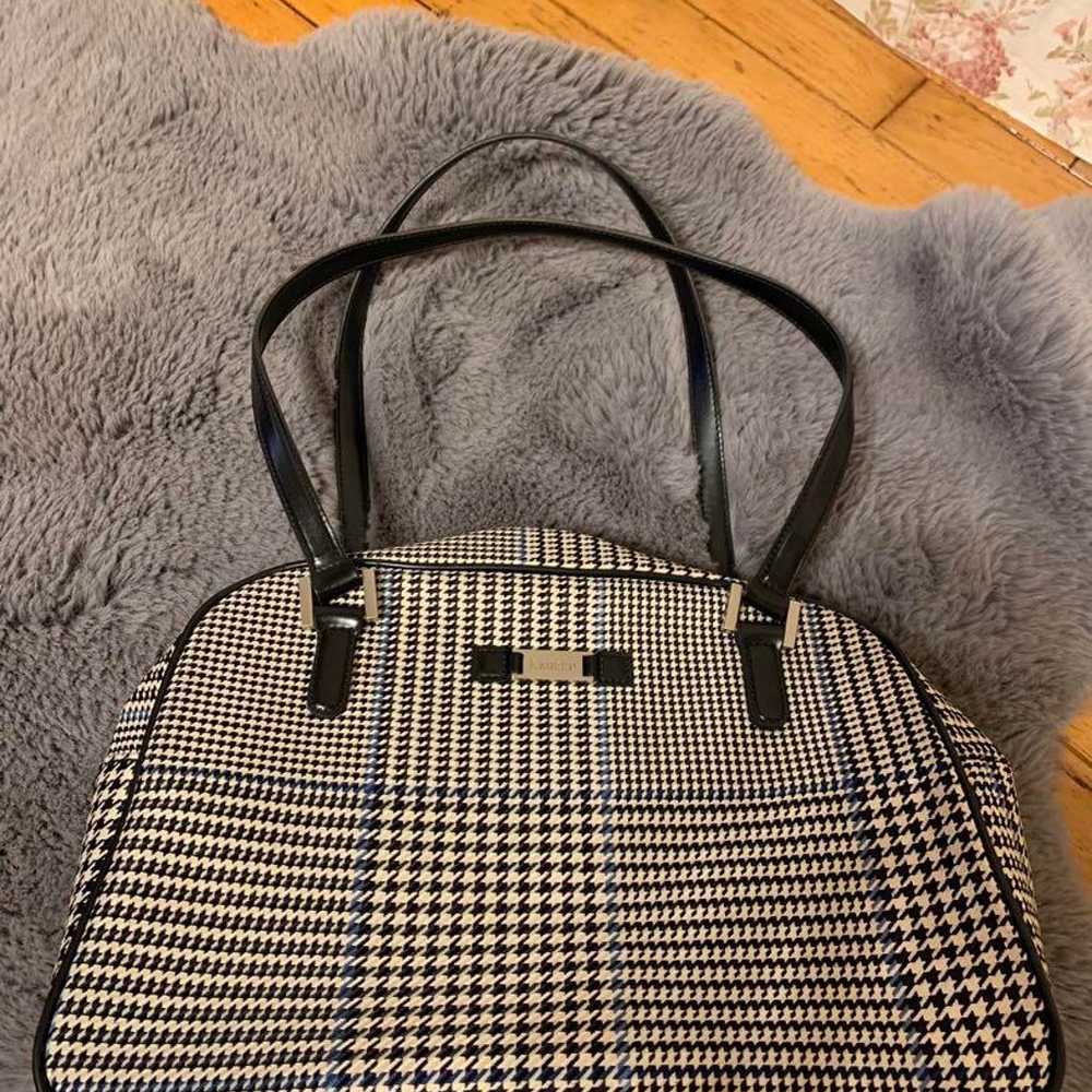 Cute Ralph Lauren bag in houndstooth pattern. - image 2