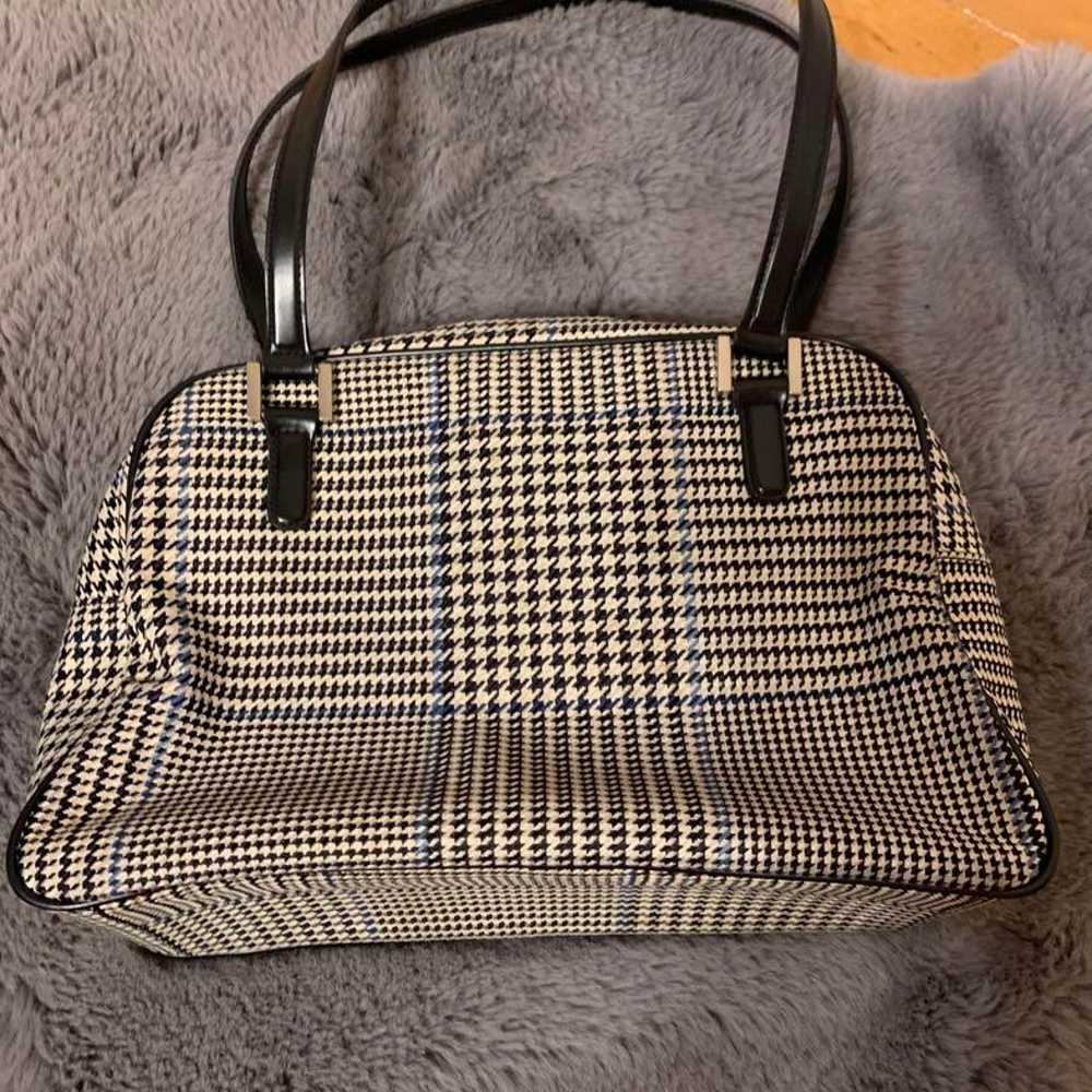 Cute Ralph Lauren bag in houndstooth pattern. - image 7