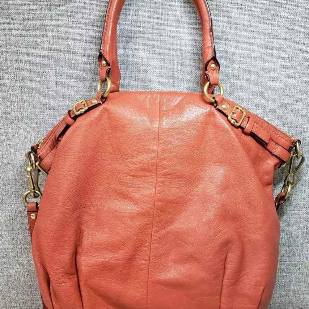 Coach Designer Madison Orange Red Peach Shoulder … - image 2