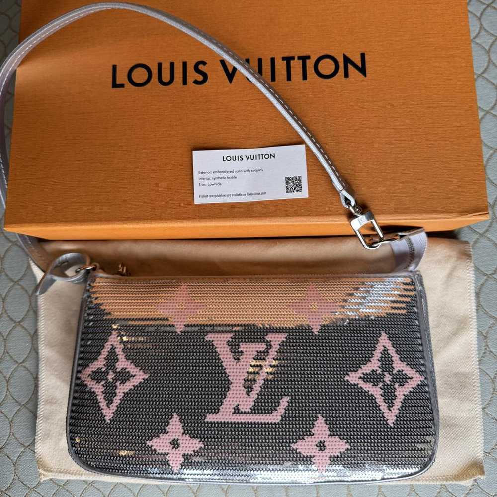 Louis Vuitton Pochette Accessoire glitter handbag - image 5