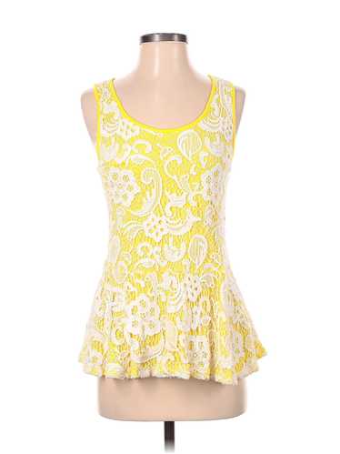 Meadow Rue Women Yellow Tank Top S