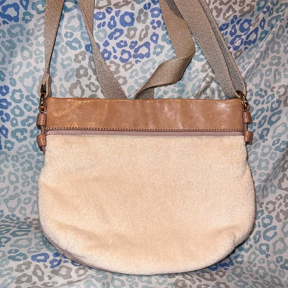 Vintage Beige Juicy Couture Purse Crossbody Bag T… - image 2