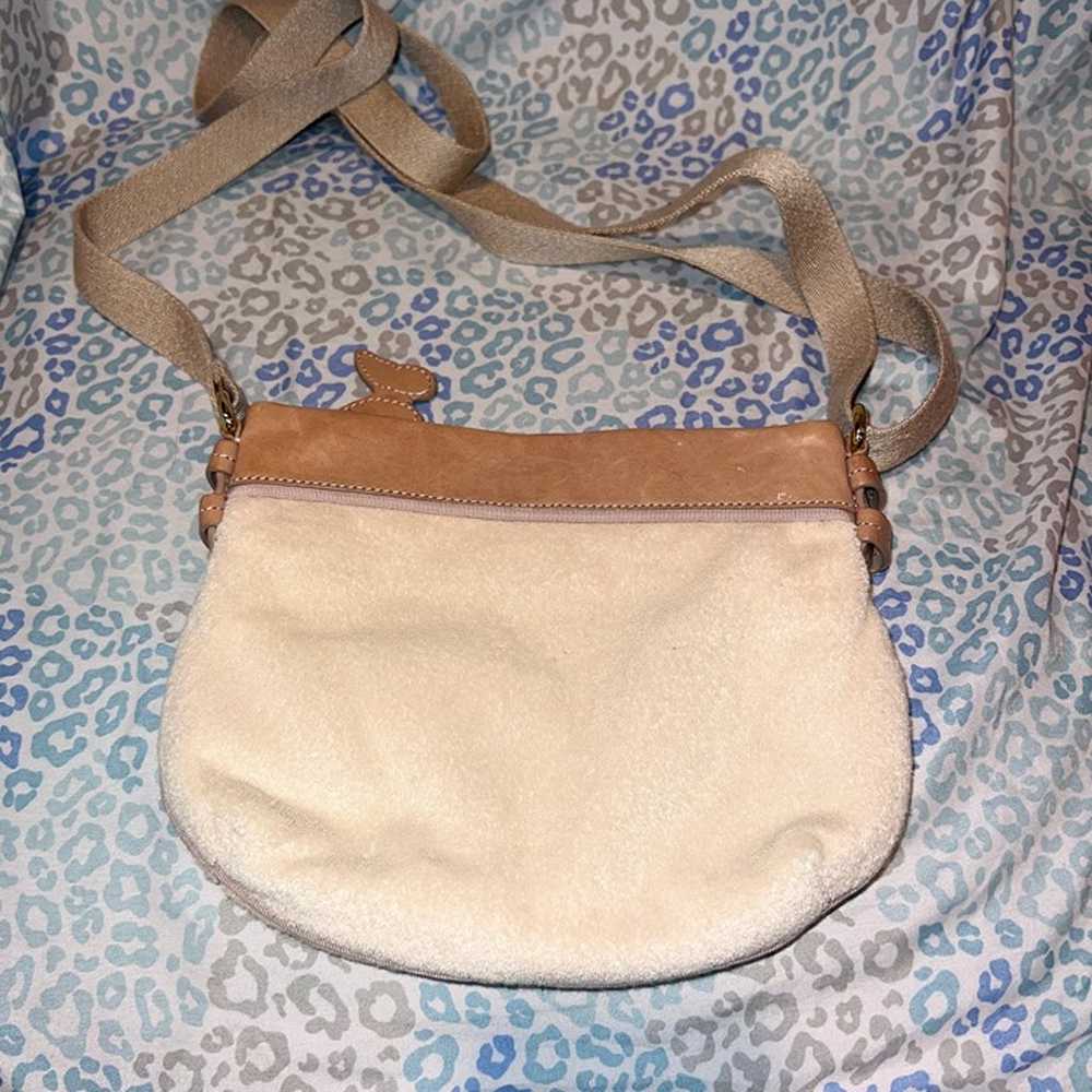 Vintage Beige Juicy Couture Purse Crossbody Bag T… - image 9