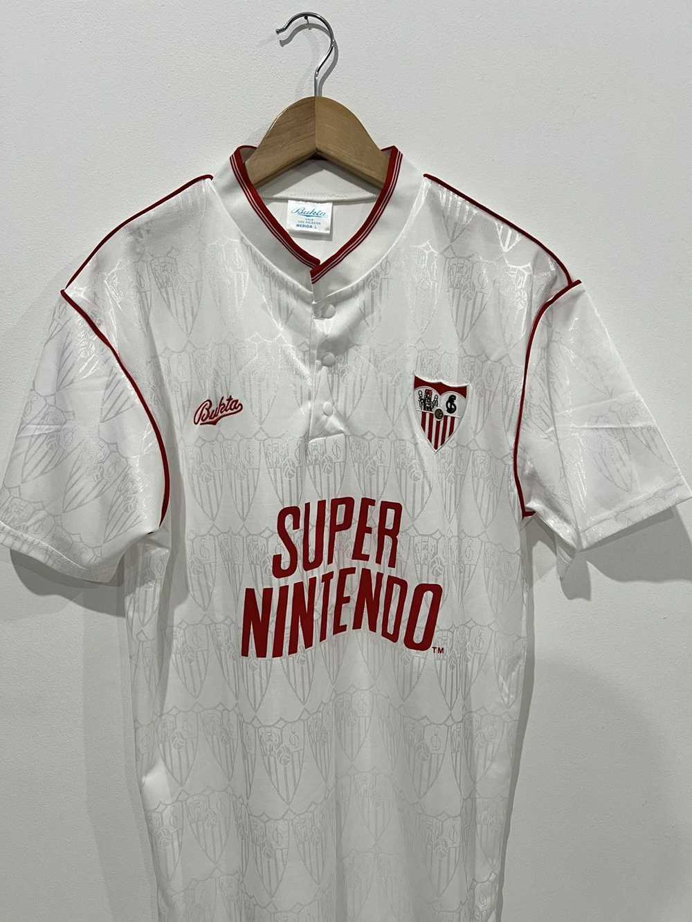 Rare × Soccer Jersey × Vintage 🩸RARE🩸Bukta Sevi… - image 3