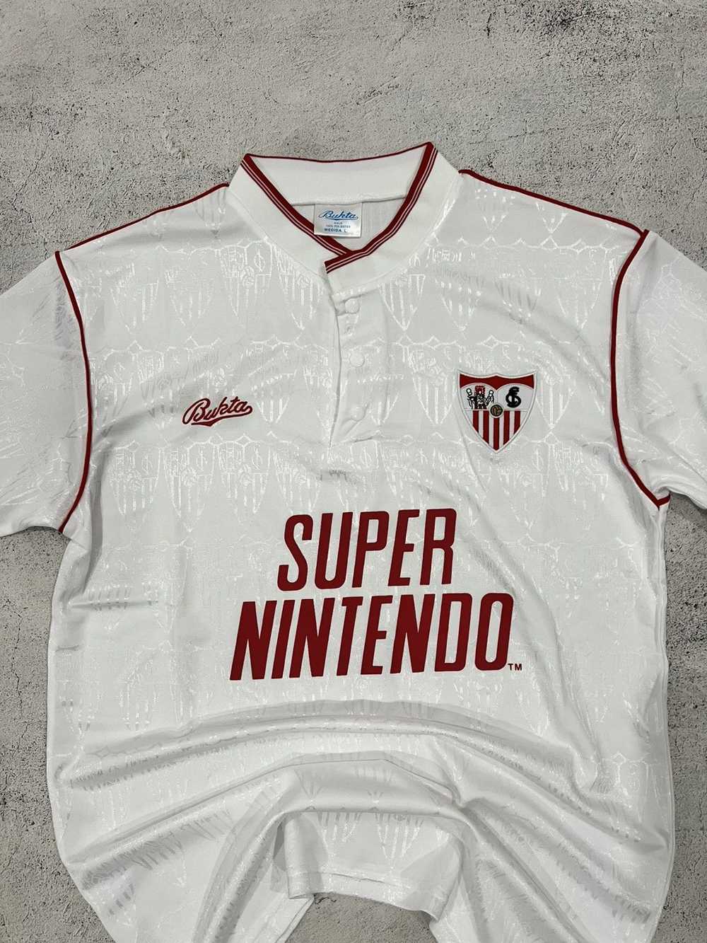 Rare × Soccer Jersey × Vintage 🩸RARE🩸Bukta Sevi… - image 8