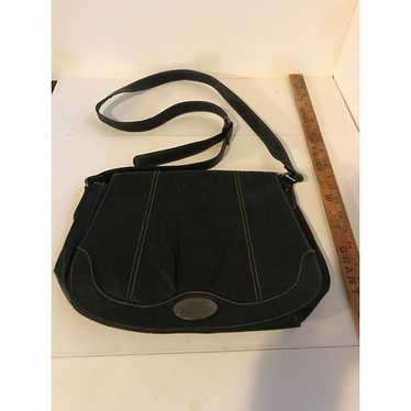 Vintage Levi's Navy Blue Leather Like Purse Handb… - image 1