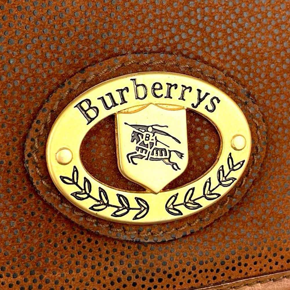 [Rare] Burberry Shoulder Bag Nova Check Emblem Ho… - image 3