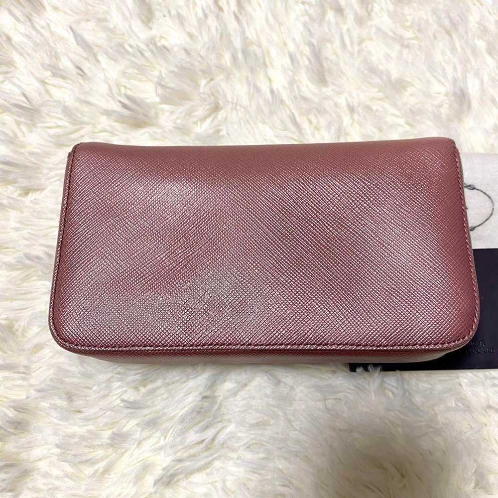 【Excellent Condition・Rare】PRADA Metallic Pink Pou… - image 6