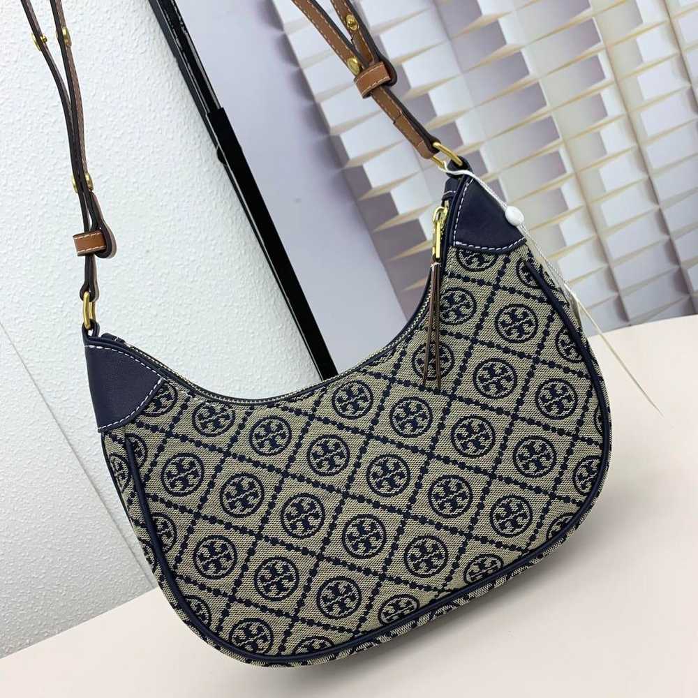 Tory Burch Shoulder Bag Navy Beige - image 2