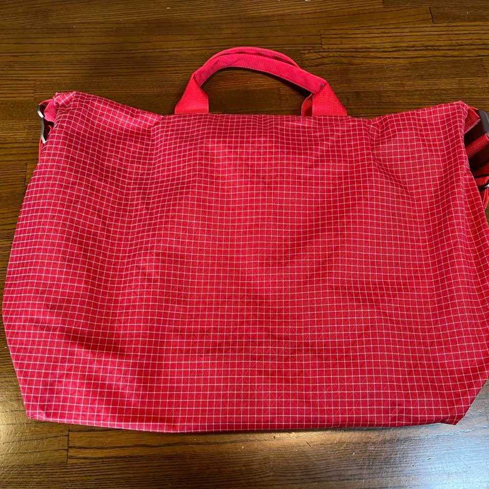 adsum zip tote red - image 2