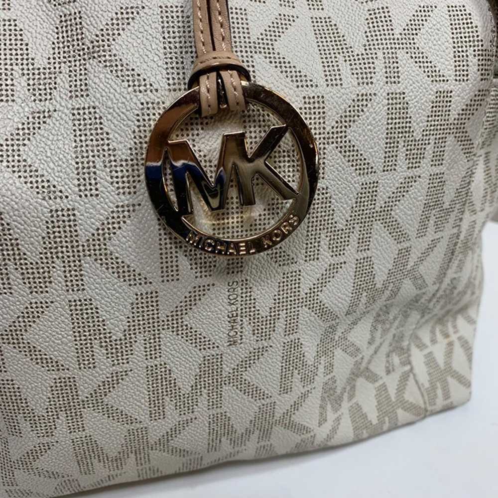 Michael Kors Jet Set Monogram Logo Tote Bag and W… - image 6