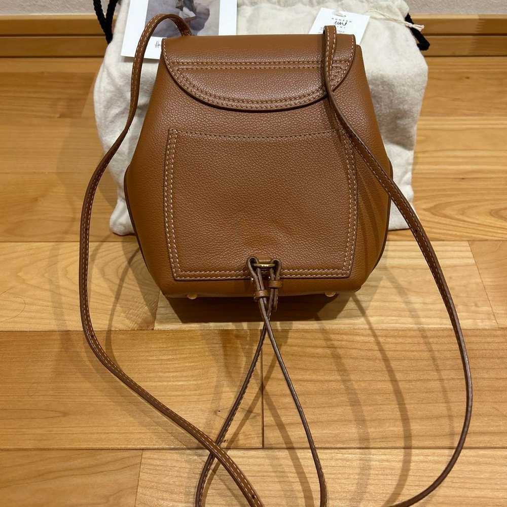 POLÈNE Brown Leather Bag with Dust Bag - image 7