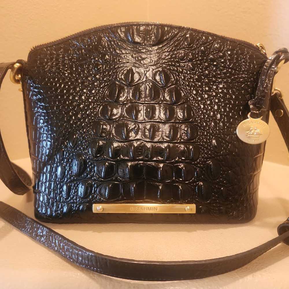 Brahmin Small Georgina Black Melbourne - image 1